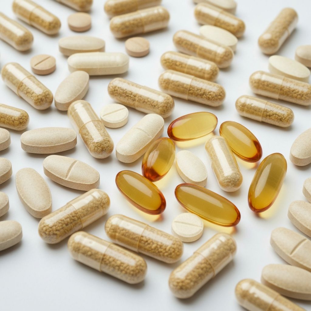Natural supplement capsules